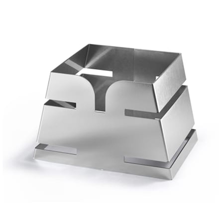 Large Pyramid Stainless Steel Skycap Riser